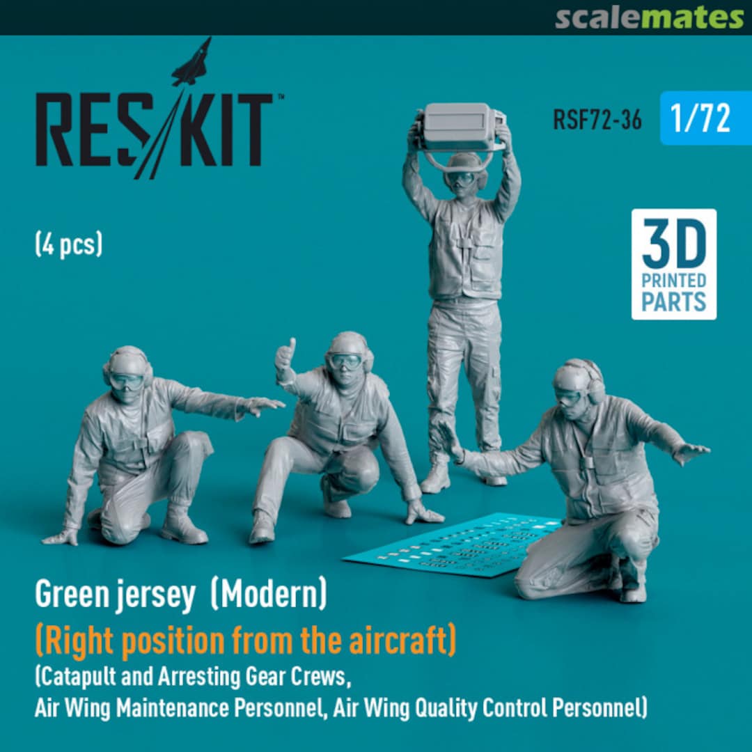 Boxart Green Jersey (Modern) RSF72-36 ResKit