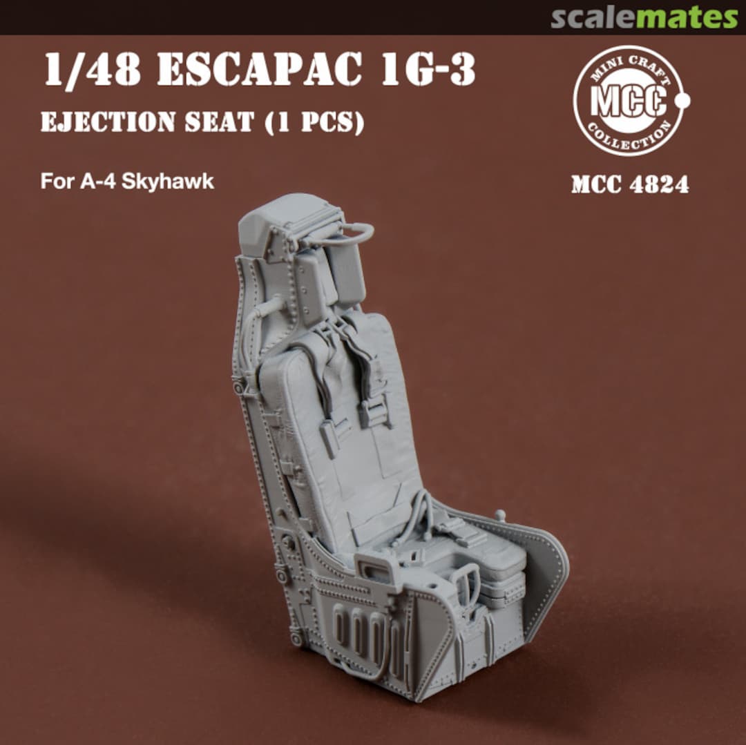 Boxart Escapac 1G-3 Ejection Seat (1pcs) MCC4824 MINI CRAFT collection