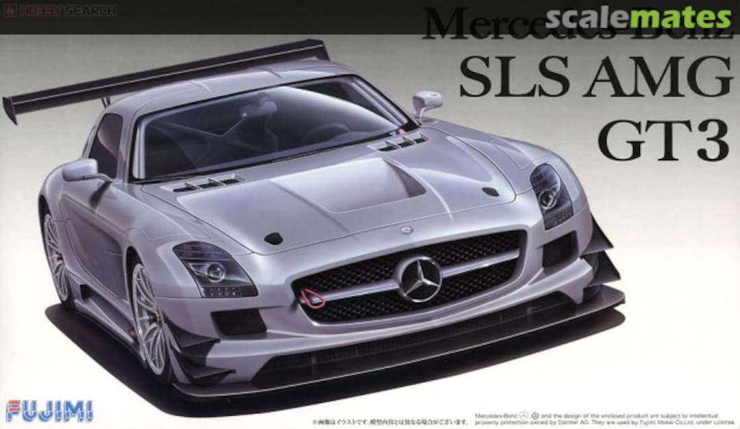 Boxart Mercedes Benz SLS AMG GT3 12569 Fujimi