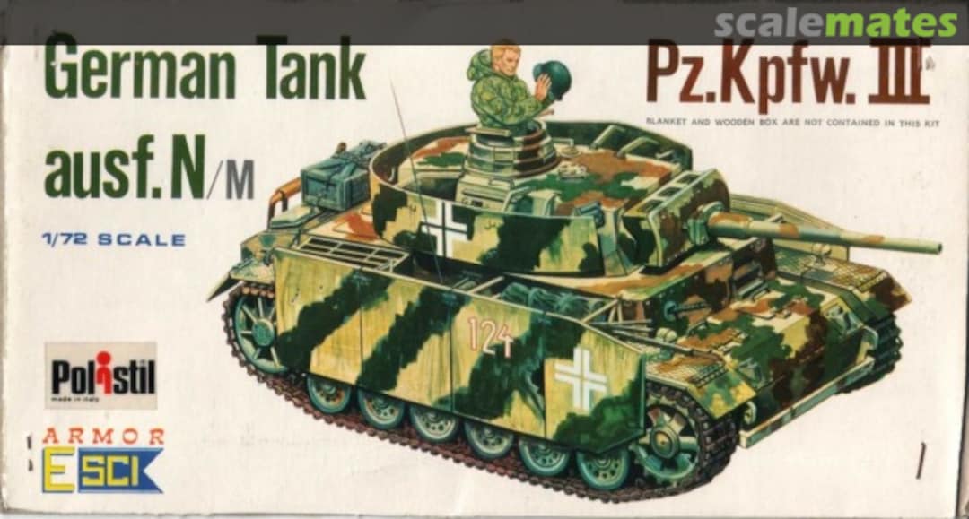 Boxart Pz.Kpfw. III 8021 Polistil