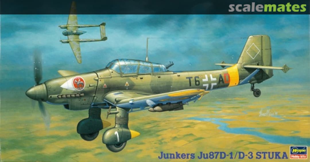 Boxart Junkers Ju 87D-1/D-3 Stuka 09285 Hasegawa