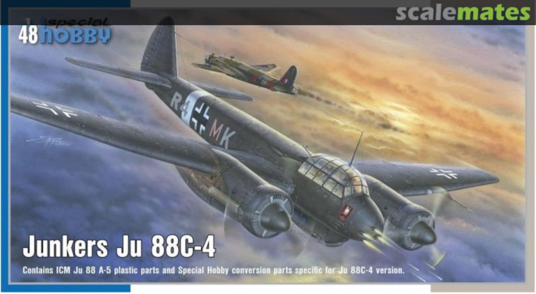 Boxart Junkers Ju 88C-4 SH48177 Special Hobby