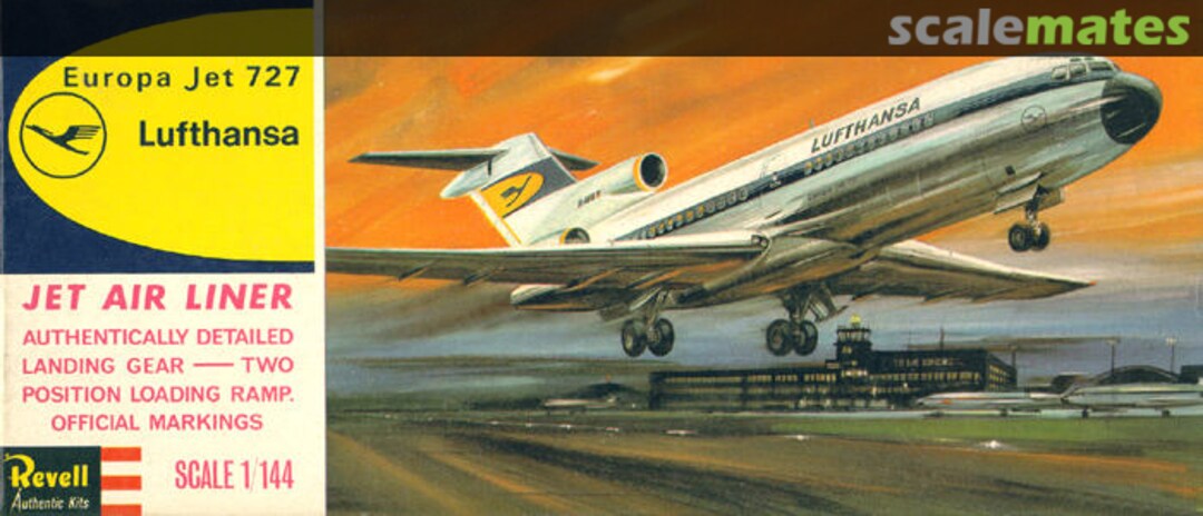 Boxart Europa Jet 727 H-240 Revell (Great Britain)