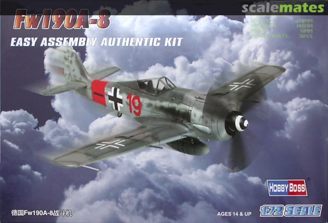 Boxart Fw190A-8 80244 HobbyBoss