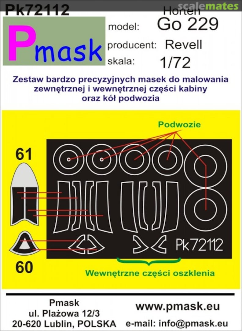 Boxart Horten Go 229 PK72112 Pmask