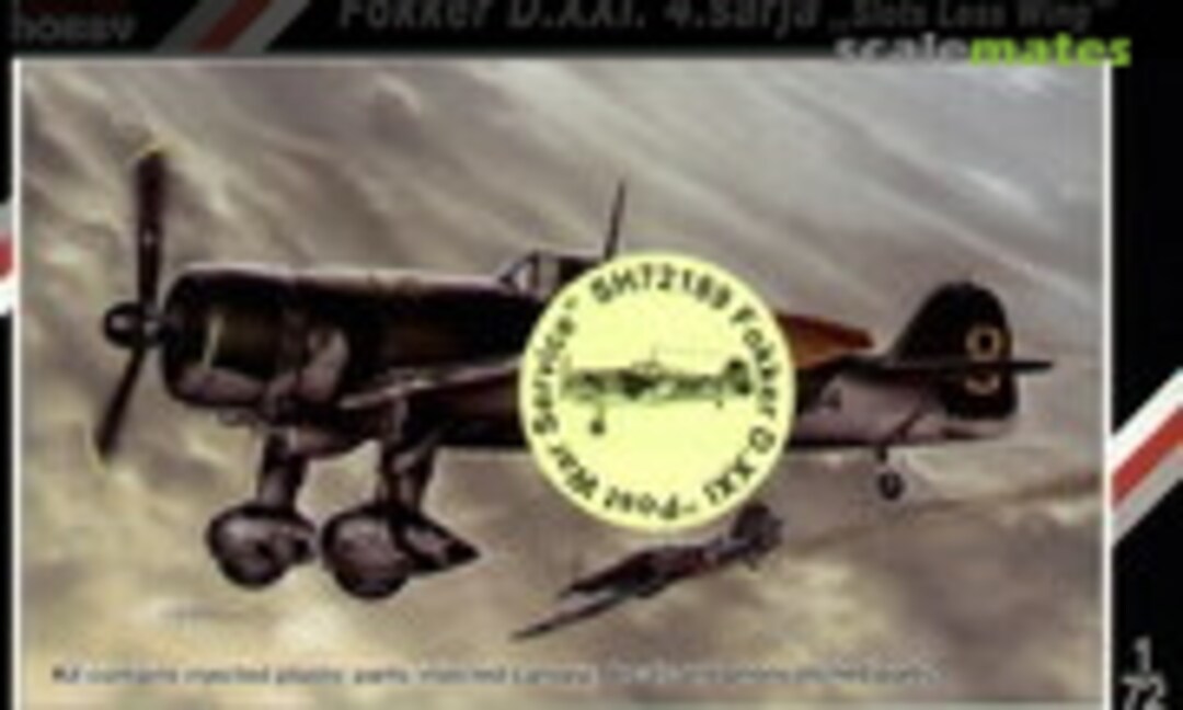 1:72 Fokker D.XXI. 4.sarja (Special Hobby SH72189)