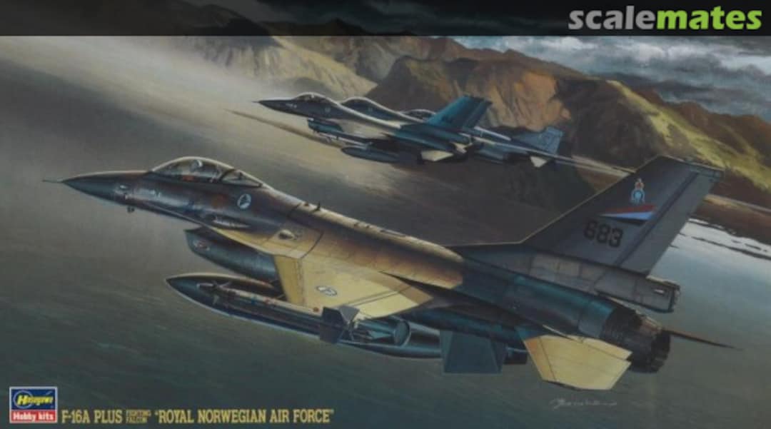 Boxart F-16A Plus Fighting Falcon `Royal Norwegian Air Force´ 06109 Hasegawa