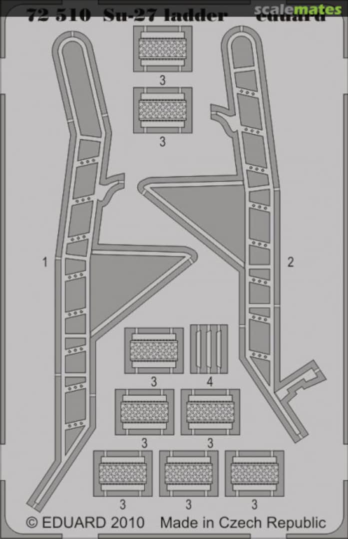 Boxart Su-27 ladder 72510 Eduard