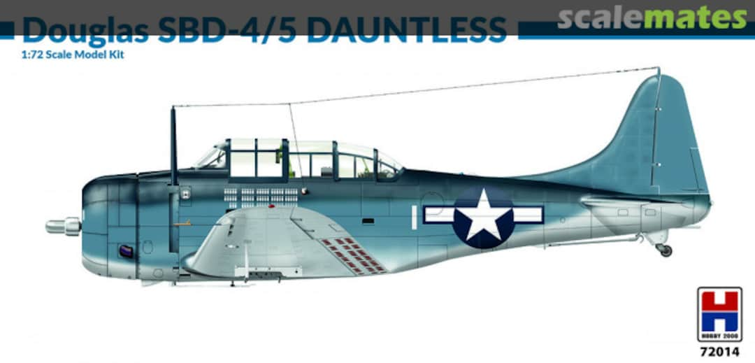 Boxart Douglas SBD-4/5 Dauntless 72014 Hobby 2000