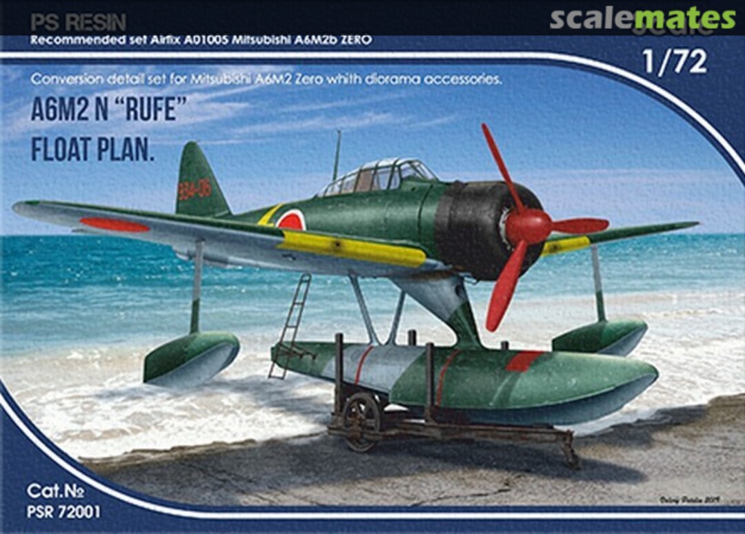 Boxart Nakajima A6M2-N Rufe PSR72001 Print Scale