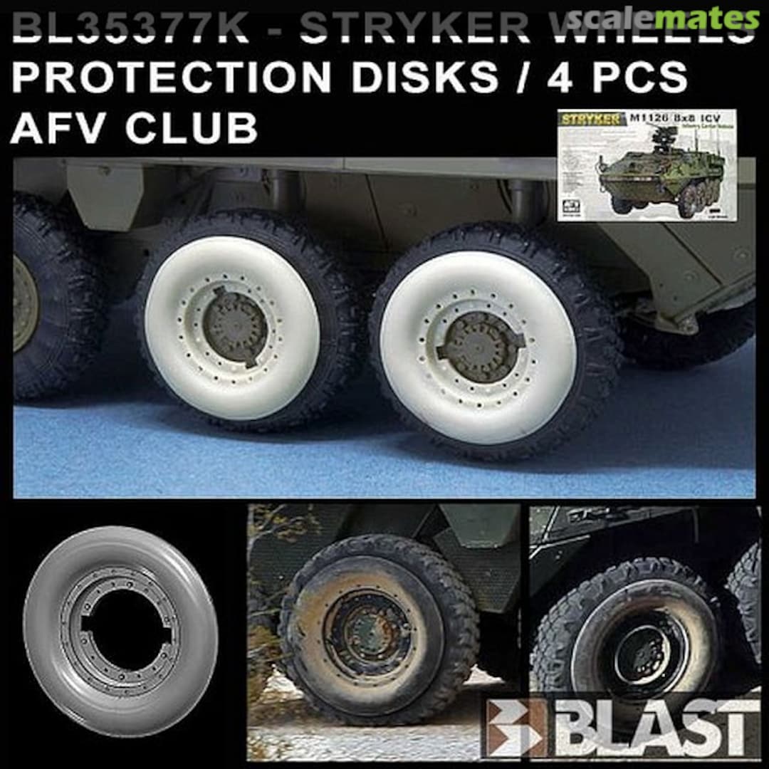 Boxart Stryker Wheels Protection Discs BL35377K Blast Models