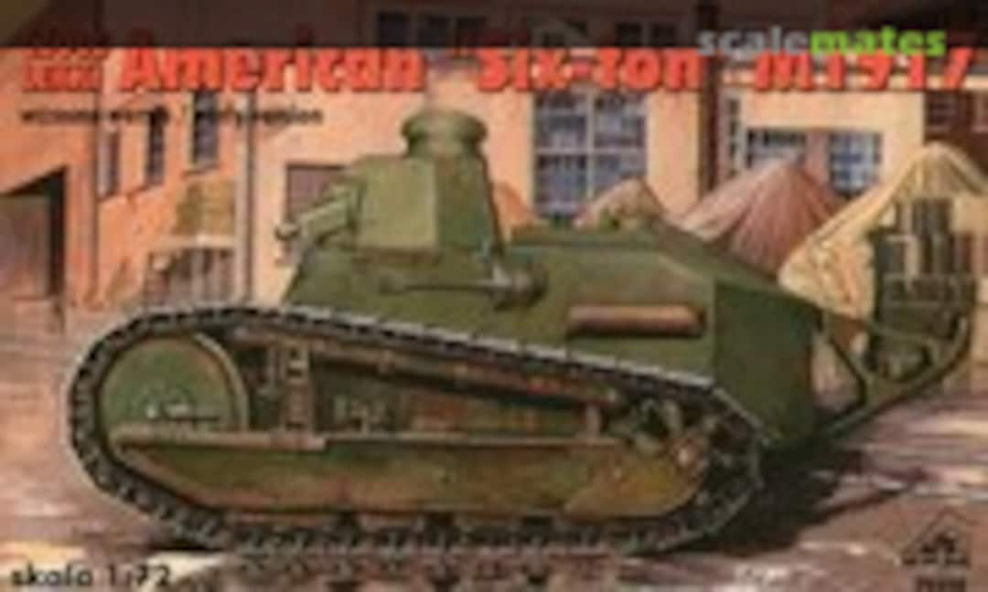 1:72 US &quot;six-ton&quot; M1917 light tank (early) (RPM 72210)