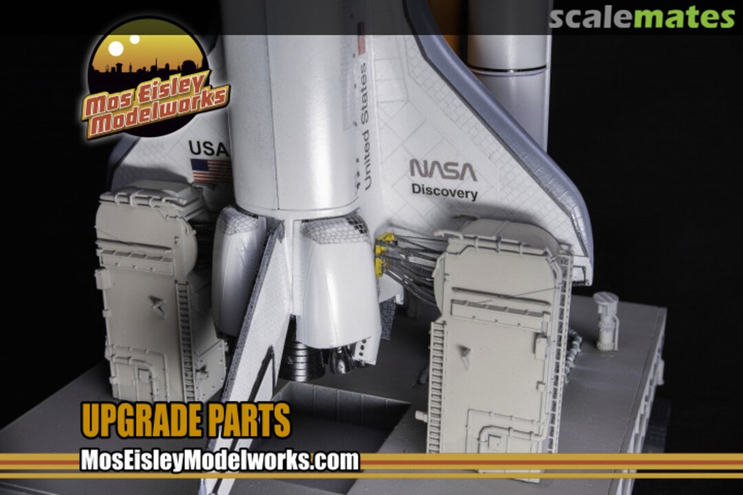 Boxart Space Shuttle Launch Platform Upgrade MLP144 Mos Eisley Modelworks