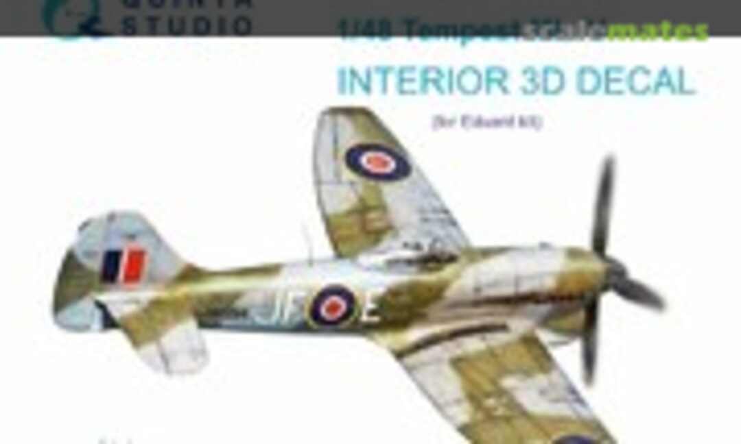 1:48 Tempest Mk. V interior 3D decals (Quinta Studio QD48191)