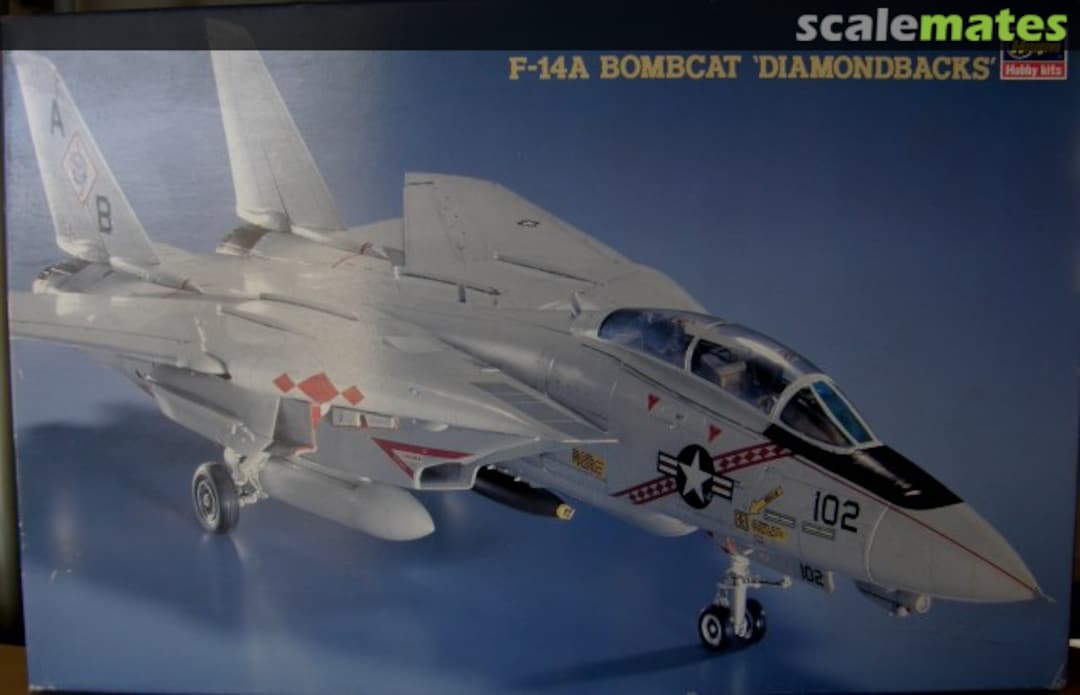 Boxart F-14A Bombcat `Diamondbacks´ 51622 Hasegawa