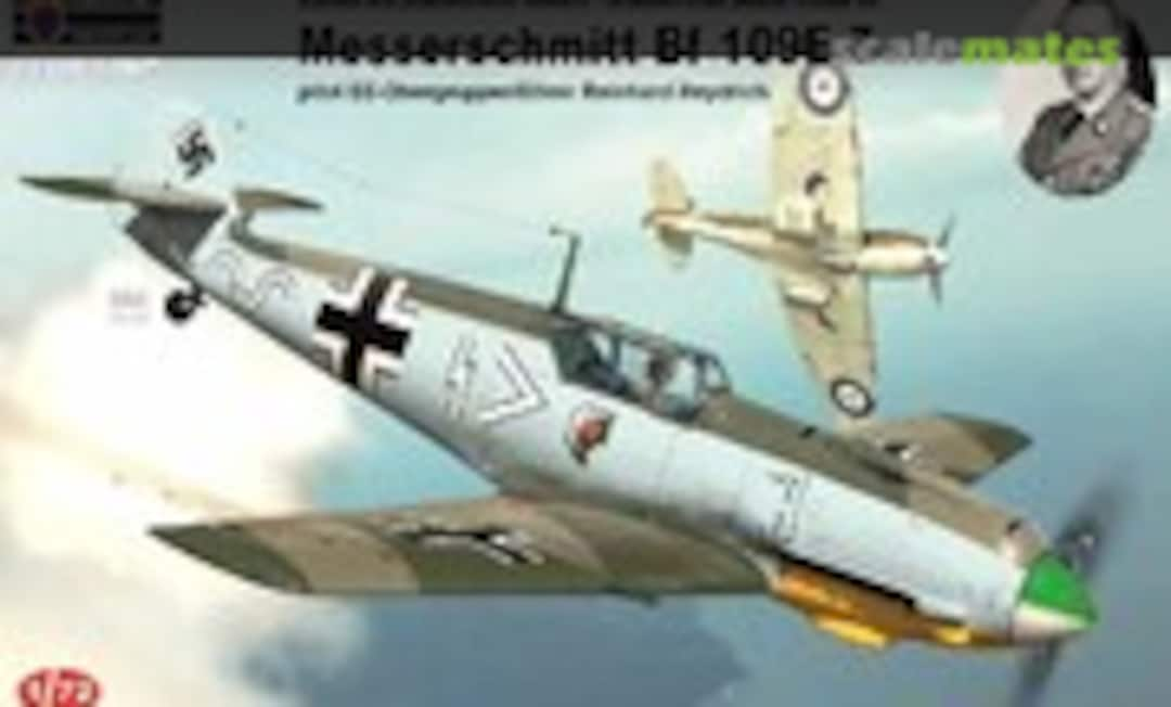 1:72 Messerschmitt Bf 109E-7 (Kovozávody Prostějov CLK0007)