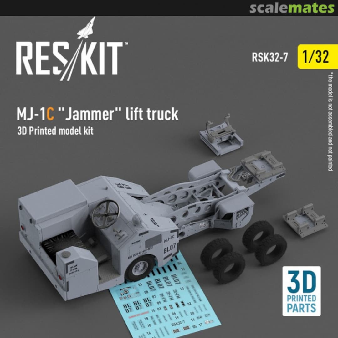 Boxart MJ-1C "Jammer" Lift Truck RSK32-0007 ResKit