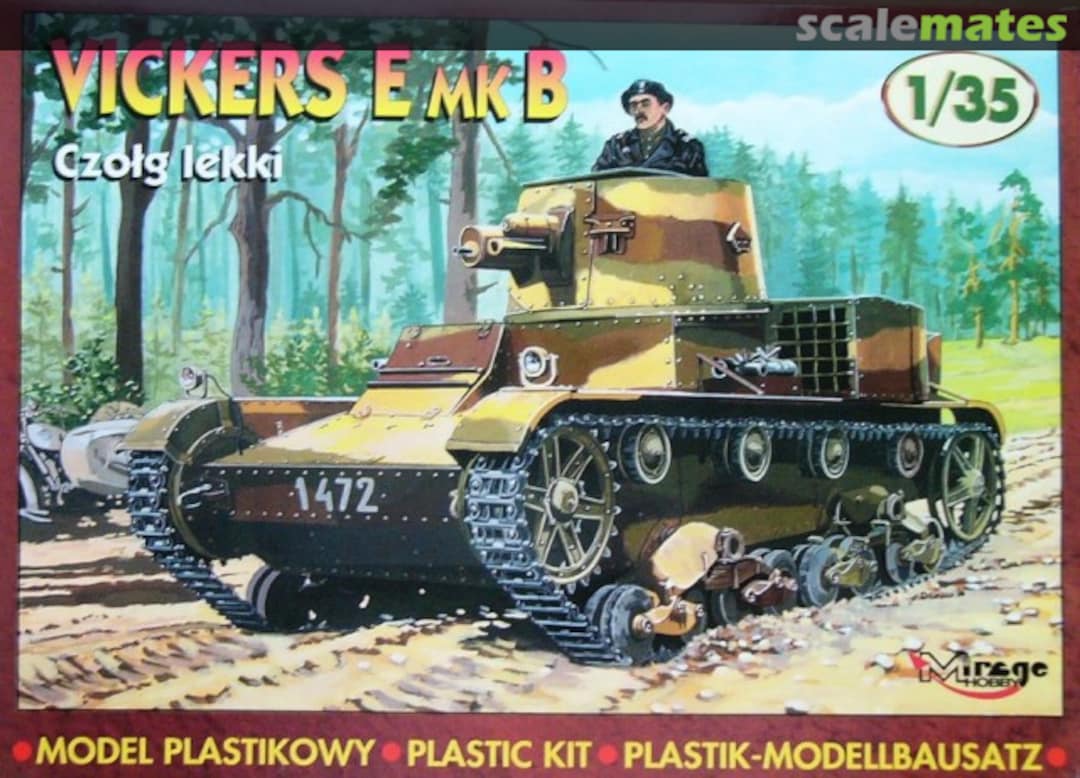 Boxart Vickers E Mk.B 35304 Mirage Hobby