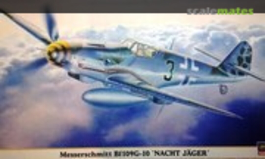 1:48 Messerschmitt Bf109G-10 `Nacht Jäger´ (Hasegawa 09511)