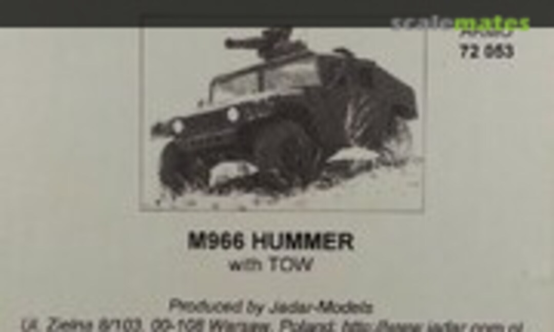 1:72 M966 Hummer (Armo 72053)