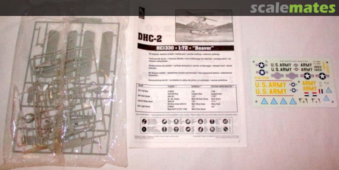 Contents DHC-2/U-6A Beaver HC1330 Hobbycraft