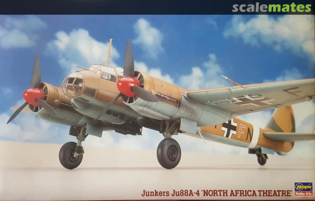 Boxart Junker Ju88A-4 `North Africa Theatre´ 09215 Hasegawa