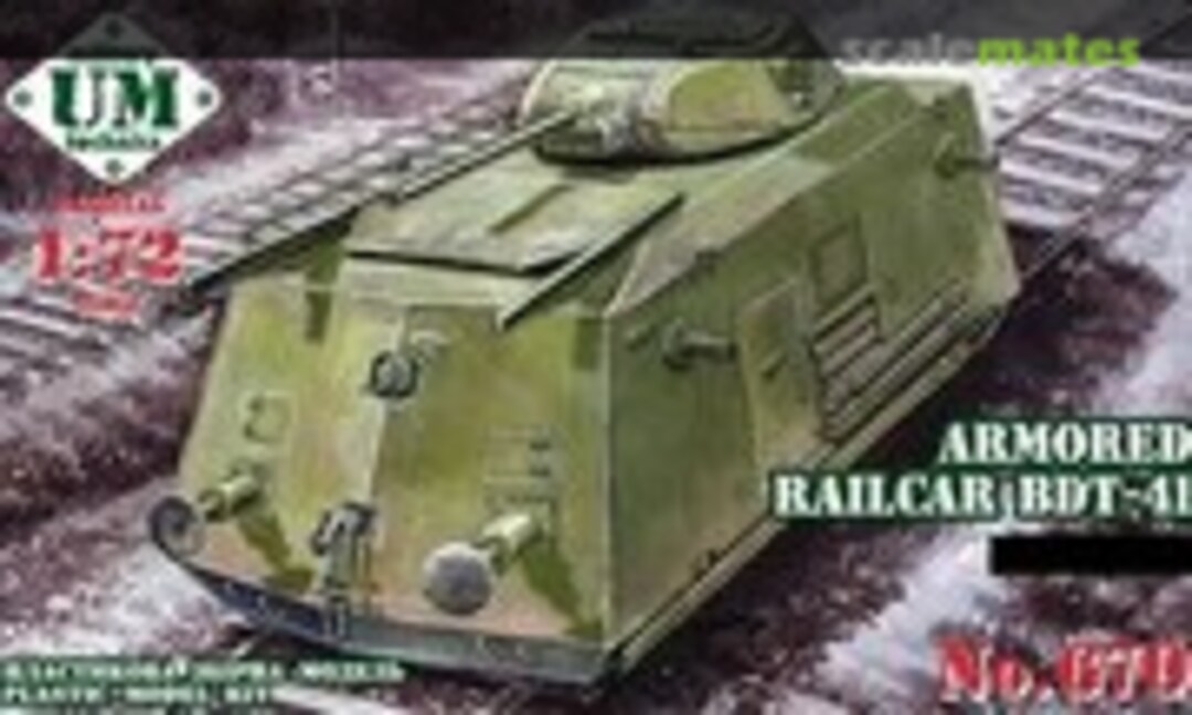 1:72 Armored Railcar BDT-41 (UM Military Technics 670)