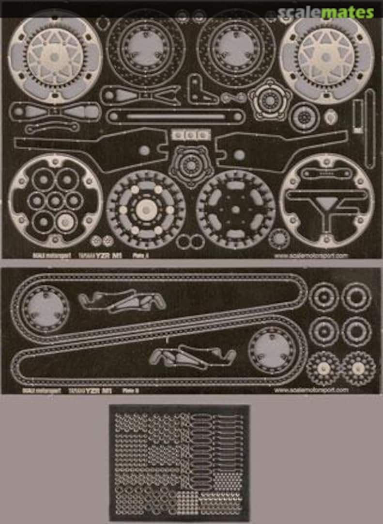 Boxart Yamaha YZR-M1 '04 Photoetch set SKU4230 Scale Motorsport