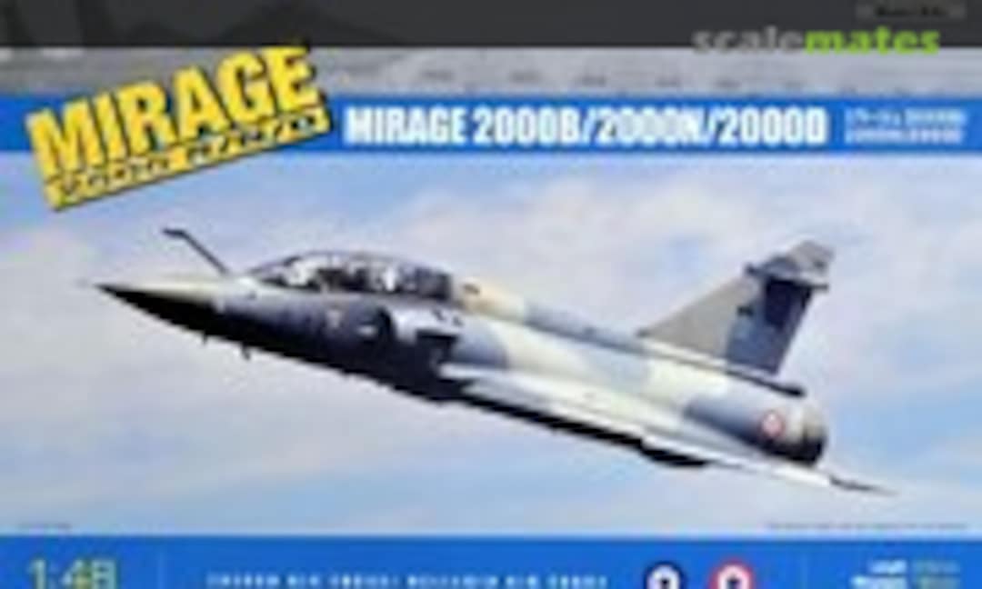 1:48 Mirage 2000B/N/D (Kinetic K48032)