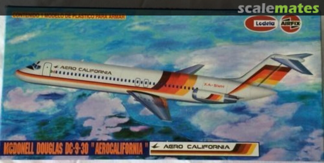 Boxart McDonnell Douglas DC-9-30 Aero California 00032 Airfix/Lodela