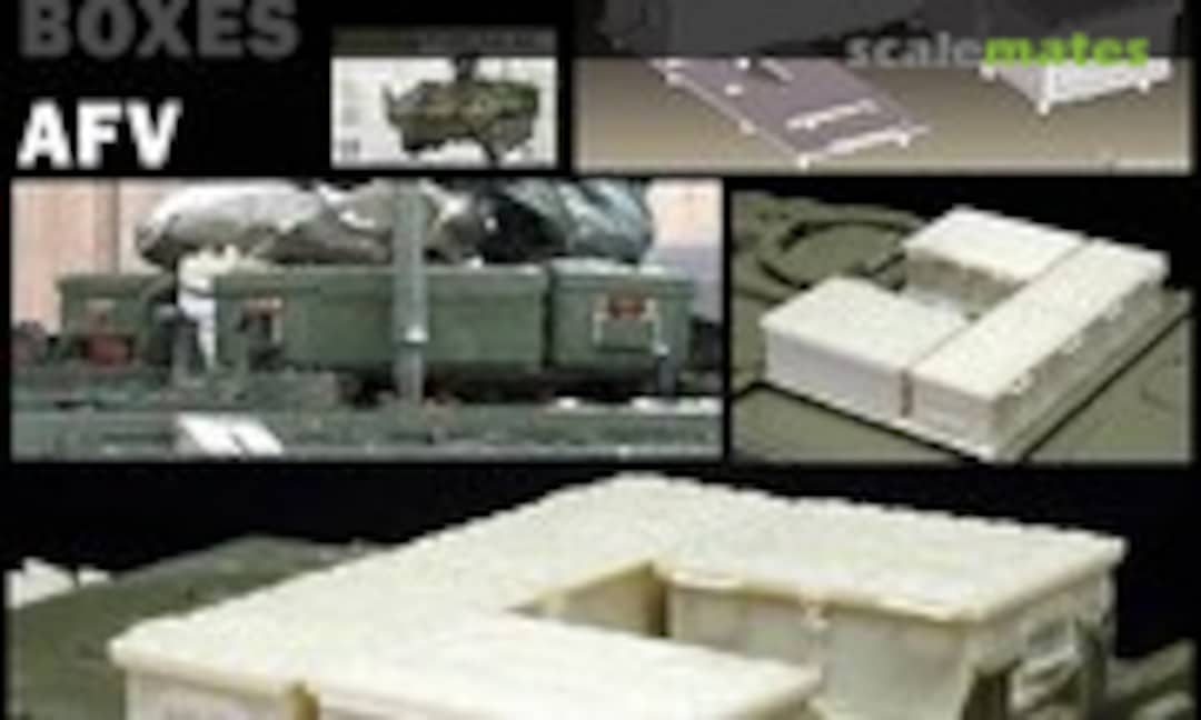 1:35 Stryker Long Roof Stowage Boxes (Blast Models BL35379K)