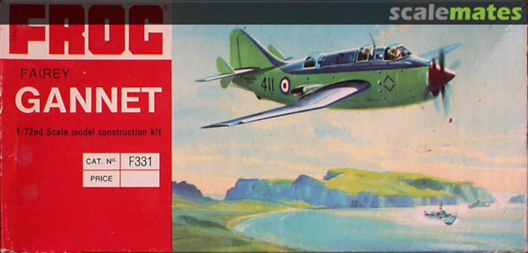 Boxart Fairey Gannet F331 FROG