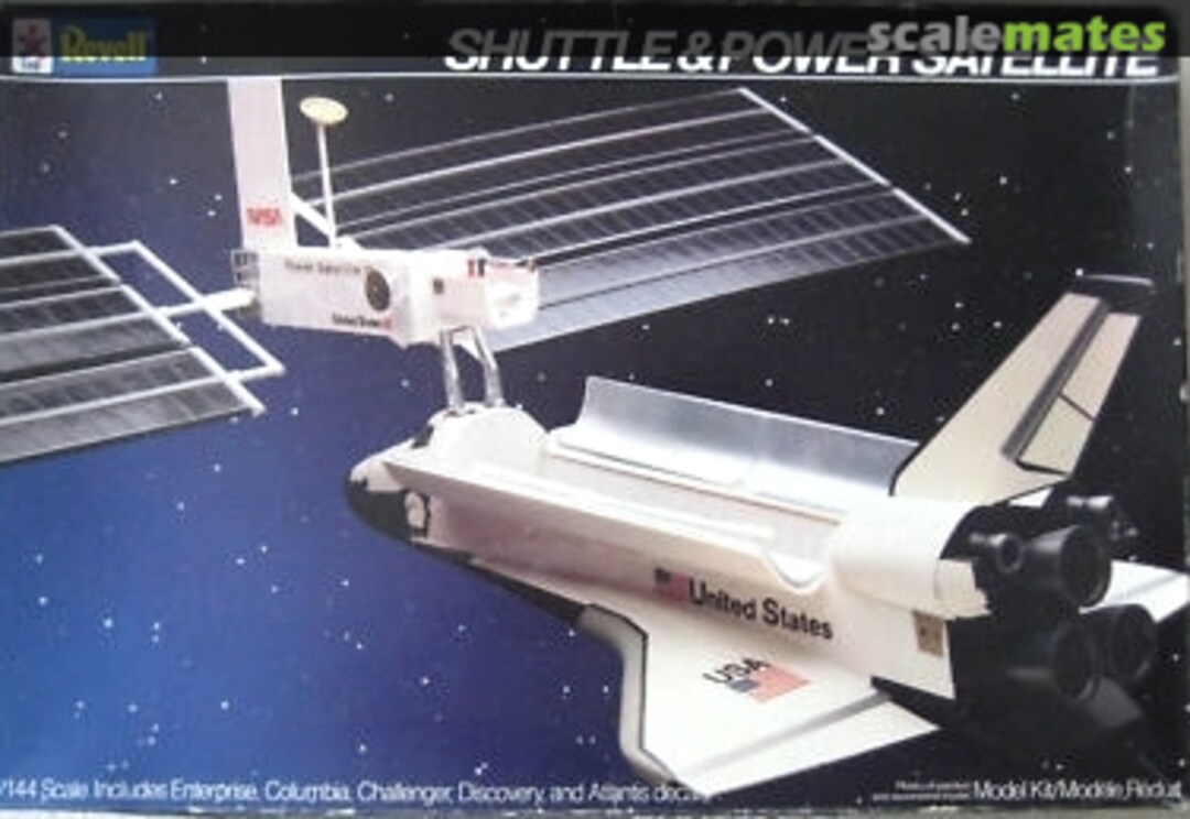 Boxart Shuttle & Power Satellite 4550 Revell/ceji