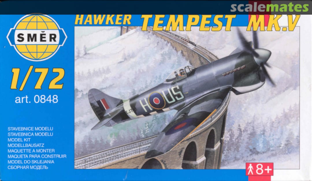 Boxart Hawker Tempest MK.V 0848 Směr