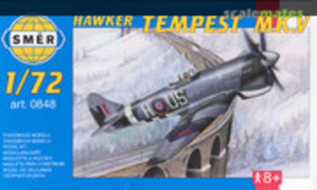 1:72 Hawker Tempest MK.V (Směr 0848)