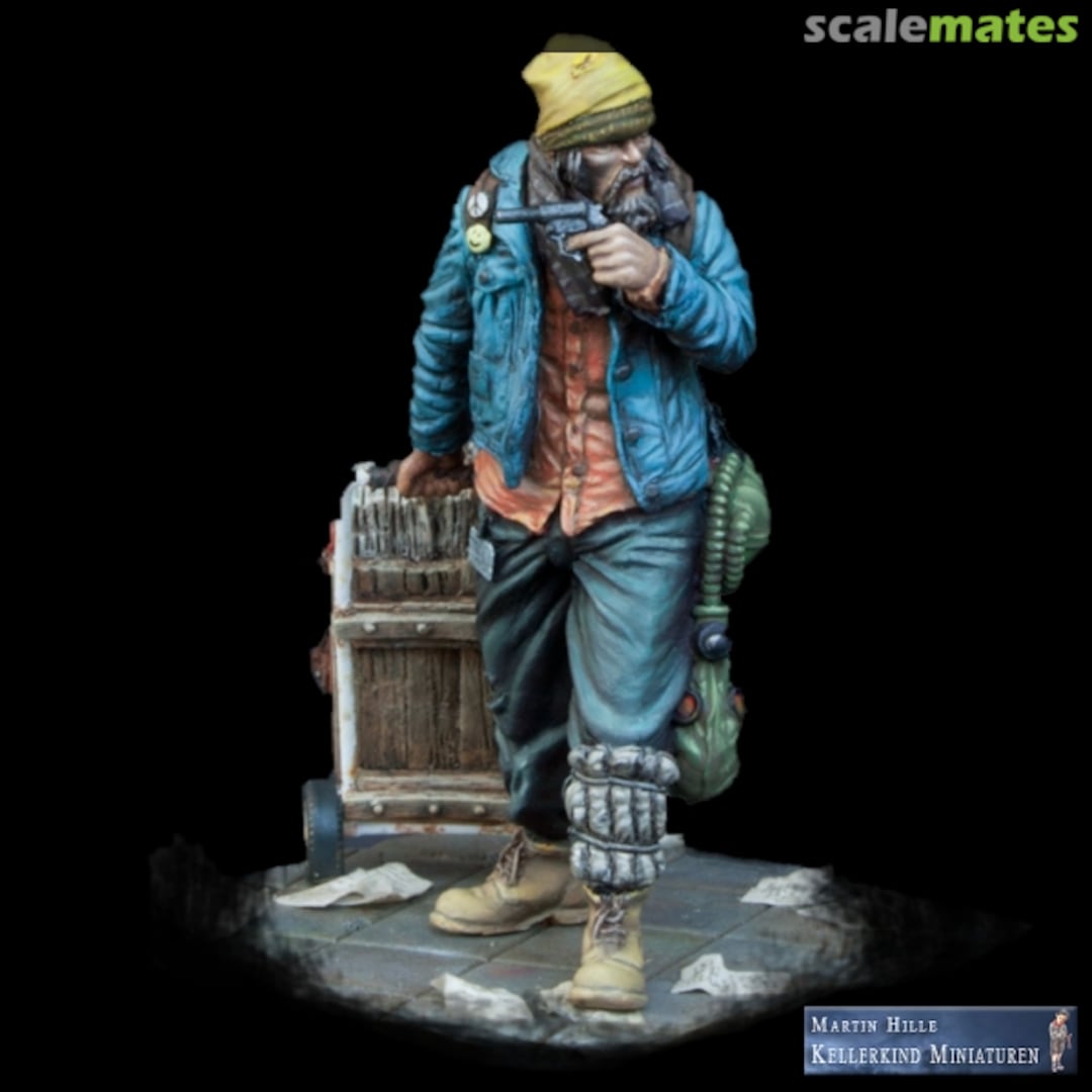 Boxart The old Librarian 50002 Kellerkind Miniaturen