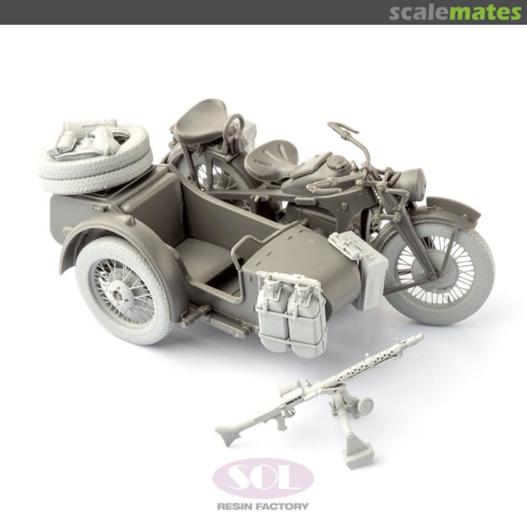 Boxart Upgrade Parts Set for KS600 Motorcycle & Sidecar MM768 SOL