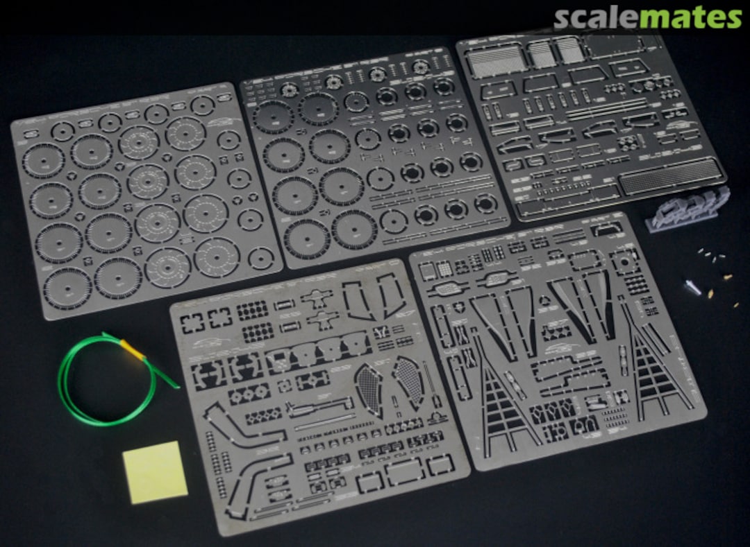 Boxart 1/24 detail set for Porsche 911 RSR GTE LM SL02-043 ScaleLab_24