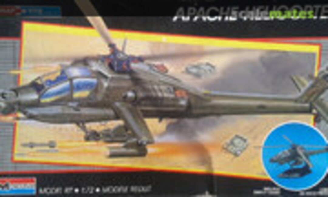 1:72 Apache Helicopter (Monogram 1129)