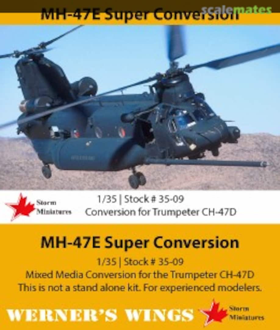 Boxart MH-47 Super Conversion 35-09 Werner's Wings