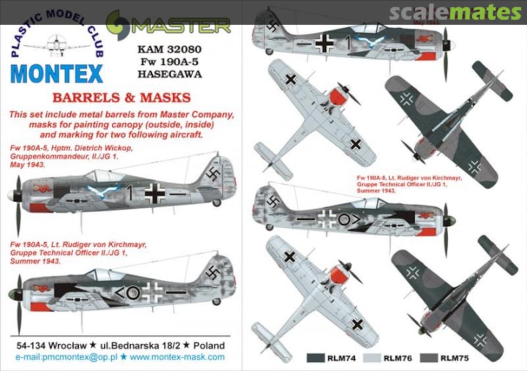 Boxart Fw 190A-5 KAM32080 Montex