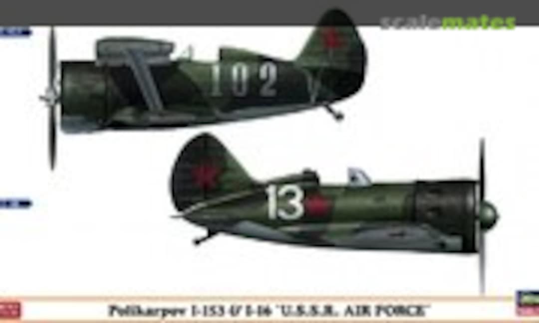 1:72 Polikarpov I-153 &amp; I-16 `U.S.S.R. Air Force´ (Hasegawa 02171)