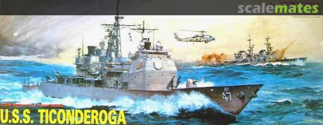 Boxart USS Ticonderoga CG-47 1003 Dragon