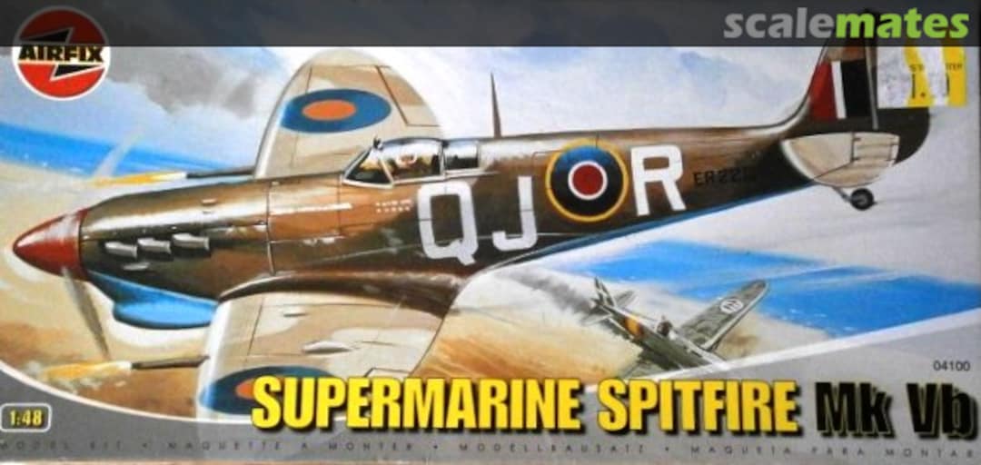 Boxart Supermarine Spitfire Mk Vb 04100 Airfix