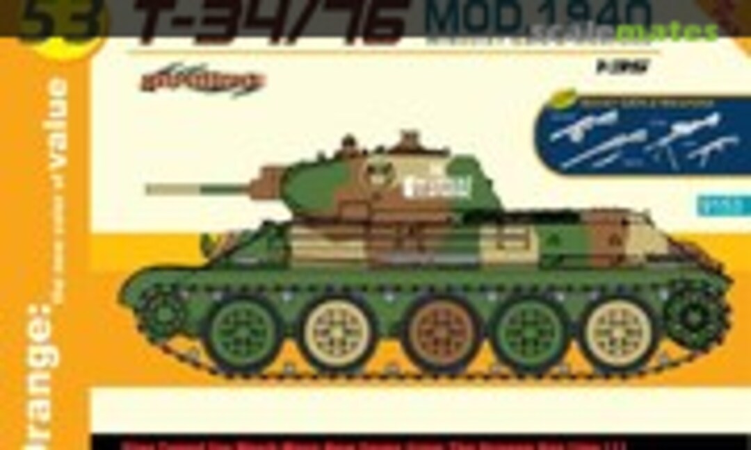 1:35 T-34/76 Mod.1940 (Cyber Hobby 9153)