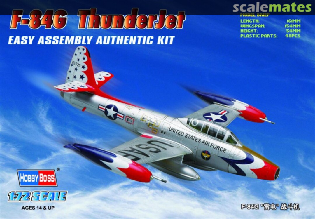 Boxart F-84G Thunderjet 80247 HobbyBoss