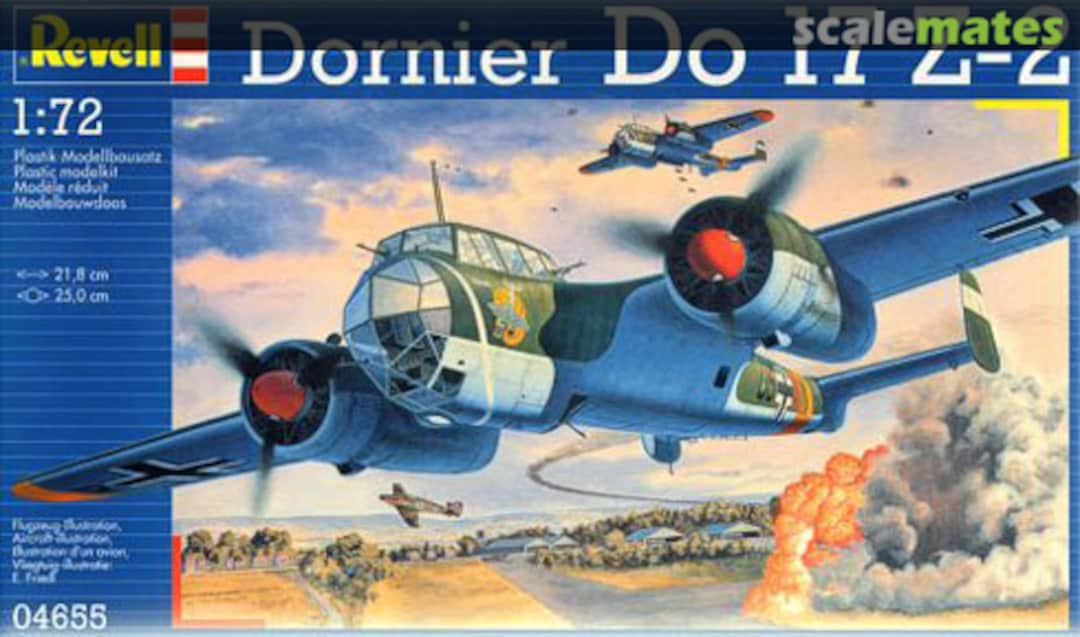 Boxart Dornier Do 17 Z-2 04655 Revell