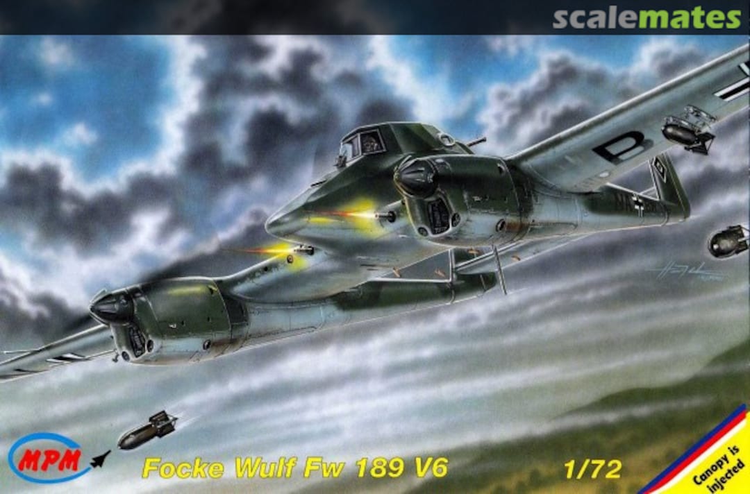 Boxart Focke Wulf Fw 189 V6 72516 MPM Production