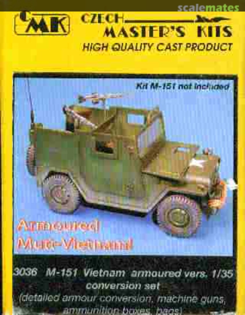 Boxart M-151 Vietnam armoured version-conversion set 3036 CMK