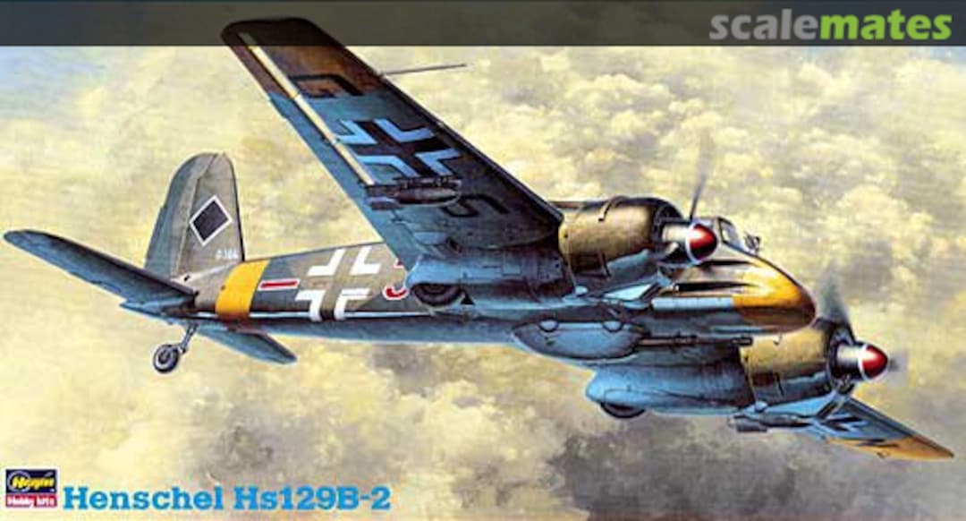 Boxart Henschel Hs 129B-2 09071 Hasegawa